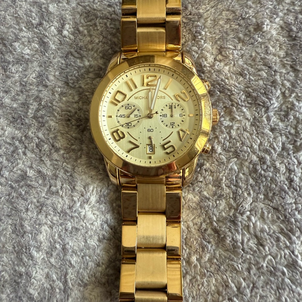 Michael Kors Men’s or Women’s Gold Chronograph Watch